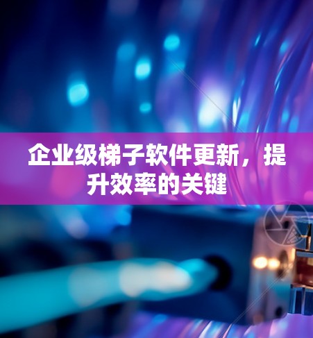 企业级梯子软件更新，提升效率的关键