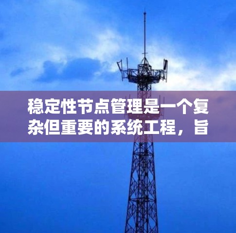 稳定性节点管理是一个复杂但重要的系统工程,旨在确保电力系统在面对各种潜在问题时能够保持稳定运行。以下是该领域的主要方面