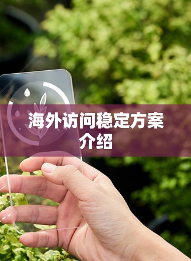 海外访问稳定方案介绍