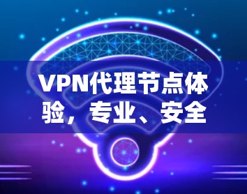 VPN代理节点体验，专业、安全、高效的通信解决方案