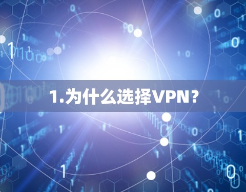 1.为什么选择VPN? 1.为什么选择VPN?