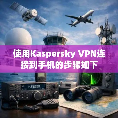 使用Kaspersky VPN连接到手机的步骤如下