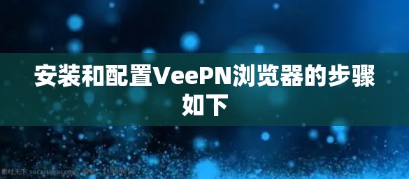 安装和配置VeePN浏览器的步骤如下 安装和配置VeePN浏览器的步骤如下