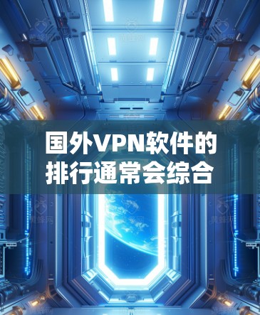 国外<strong>VPN软件</strong>的排行通常会综合考虑下载速度、安全性（如DPRP机制）以及软件的稳定性等因素。以下是一些主要的国外<strong>VPN软件</strong>及其在这些方面的表现