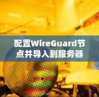 配置WireGuard节点并导入到服务器是一个复杂但系统的过程。以下是一个详细且系统的教程,帮助您完成这个任务 配置WireGuard节点并导入到服务器是一个复杂但系统的过程。以下是一个详细且系统的教程,帮助您完成这个任务