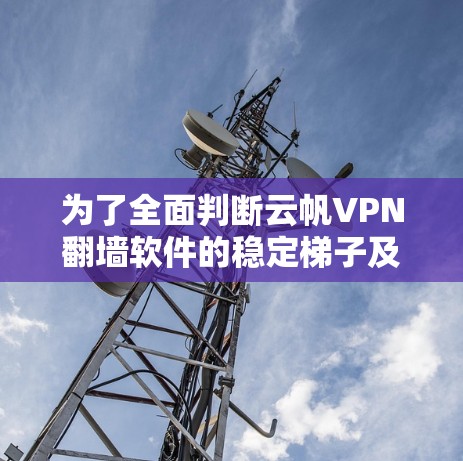 为了全面判断云帆VPN翻墙软件的稳定梯子及其适合性,可以按照以下步骤进行分析 为了全面判断云帆VPN翻墙软件的稳定梯子及其适合性,可以按照以下步骤进行分析