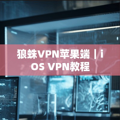 狼蛛VPN苹果端｜iOS VPN教程
