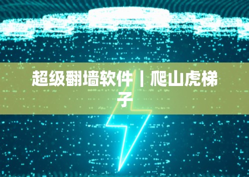 超级翻墙软件|爬山虎梯子 超级翻墙软件|爬山虎梯子