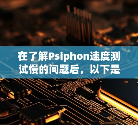 在了解Psiphon速度测试慢的问题后,以下是逐步的解决方案