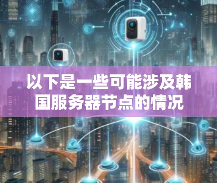 以下是一些可能涉及韩国服务器节点的情况