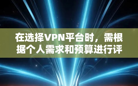 在选择VPN平台时，需根据个人需求和预算进行评估。以下是一个综合考虑的方案